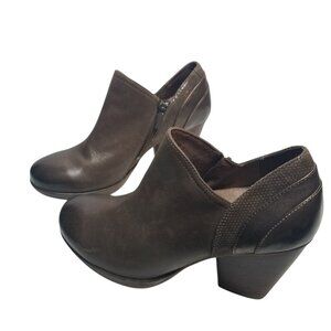 Dansko Maria Teak Women's Brown Ankle Boots Sz 37 US 6.5-7